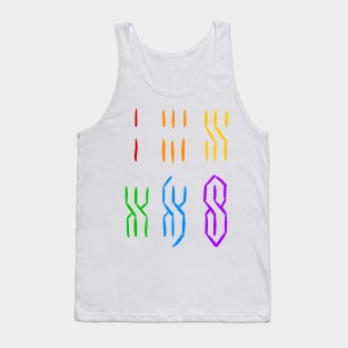 stussy s cool s 80s 90s drawing millennial pride edition! Tank Top